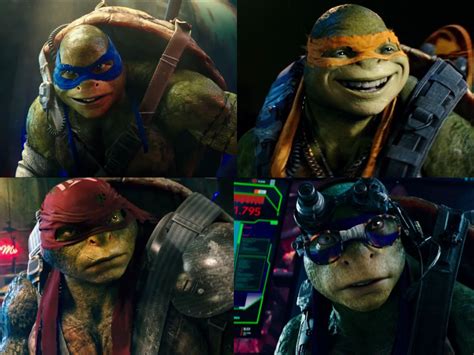 Tmnt Brothers Collage Bayverse Teenage Mutant Ninja Turtles