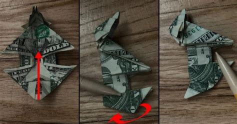 How To Fold A Dollar Bill Origami Dog The Daily Dabble