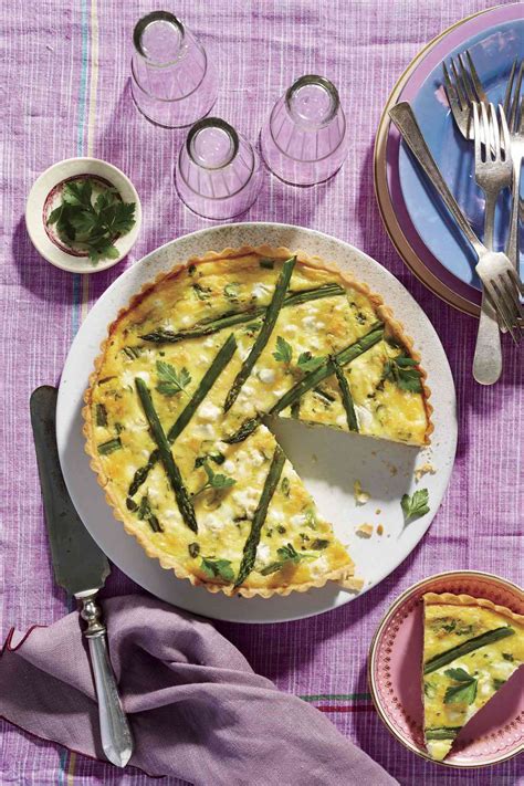 Asparagus And Goat Cheese Quiche Recipe