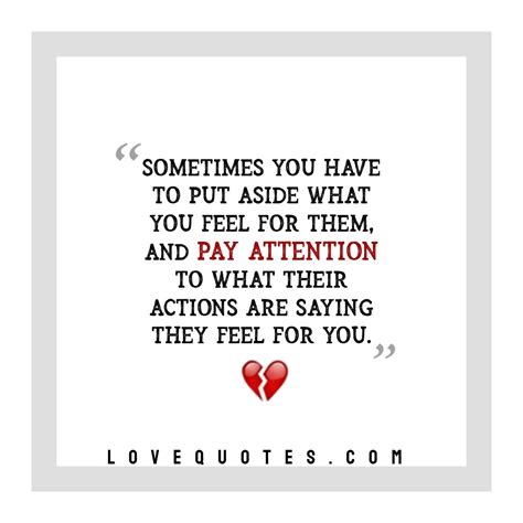 Pay Attention Love Quotes