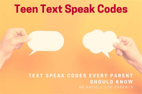 Text Speak Codes Every Parent Should Know — Mission West Virginia