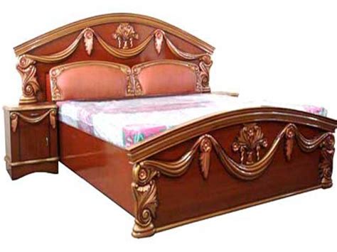 Indian Wooden Bed Designs