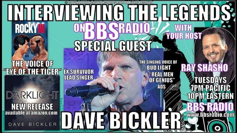 Dave Bickler Ex Survivor Singervoice Of Bud Lights Real Men Of