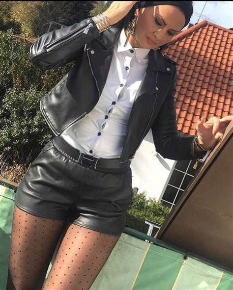 Disziplinatorandsexslave Sexy Leather Outfits Leather Shorts Women Leather Shorts Outfit