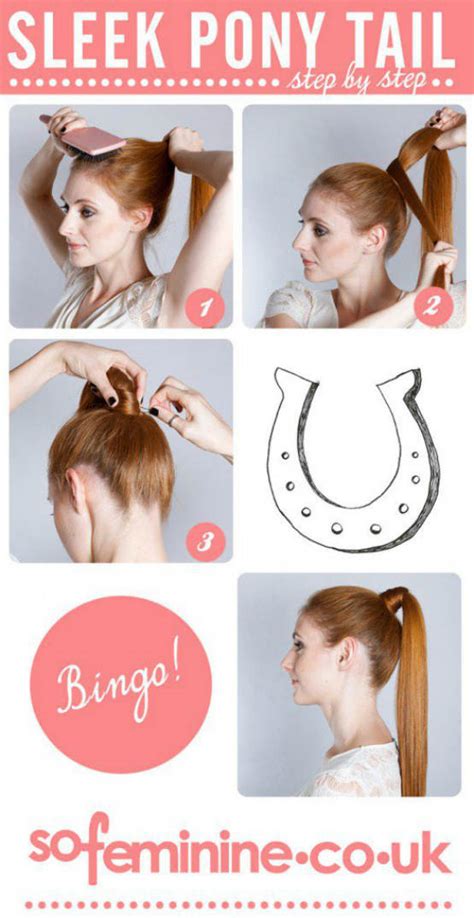Similarly, you are also free to decide where to form your ponytail. Best DIY Ponytail Hairstyles Tutorial for Long Hair ...