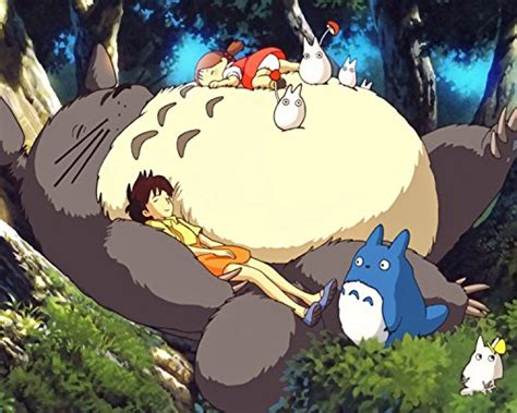 Totoro My Neighbor Totoro Poster Anime Japan Hayao