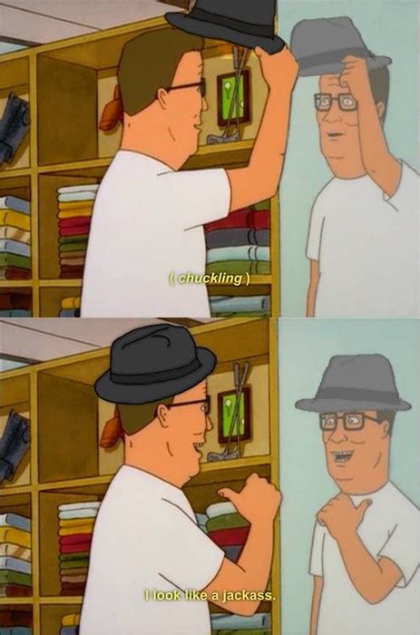 Even Hank Hill Knows The Peril Of The Fedora Cartoons And Anime Anime