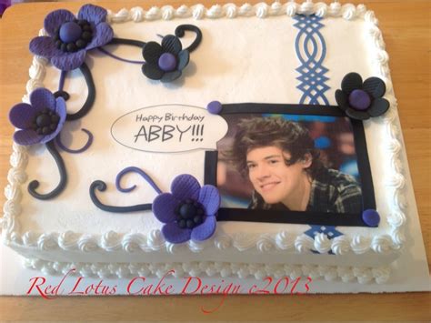 Harry Styles Birthday Cake