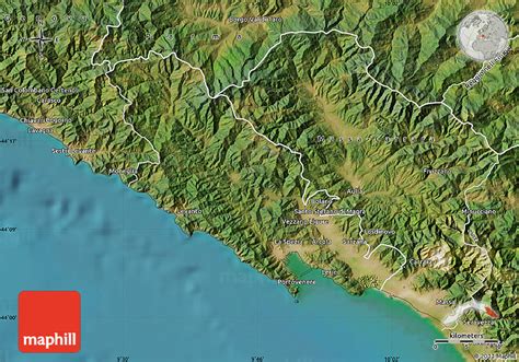 Satellite Map Of La Spezia
