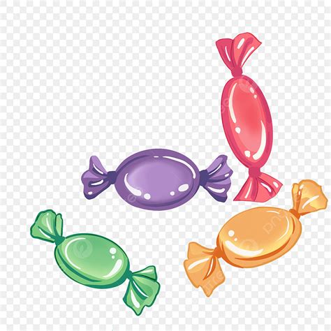 Wrapped Candy Clipart Vector Wrapped Candy Vector Set Wrapped Candy
