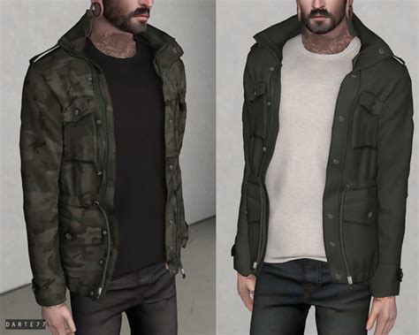 Darte77s Fleece Jacket Sims 4 Cc Kids Clothing Sims 4 Children All In