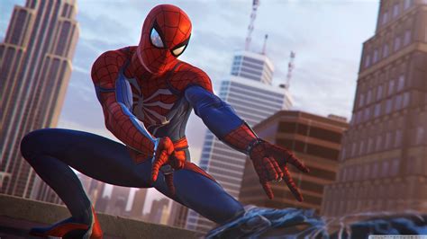 Video Game Spider Man Ps4 Hd Wallpaper