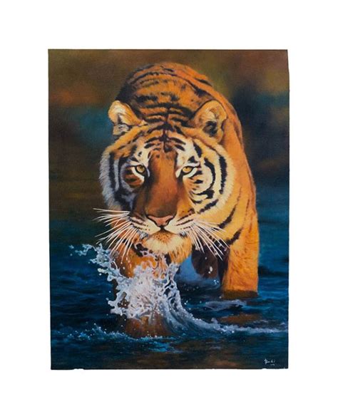 Tiger Painting Exhibitioniststore Co Nz