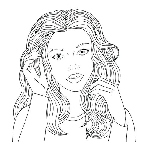Kids are fascinated by colors. Coloring Pages For Teenage Girl In Different Styles ...