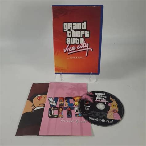 Grand Theft Auto Vice City Double Pack Playstation Ps2 Game Manual