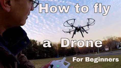 How To Fly A Quadcopter Drone Lesson 1 For Beginners Youtube