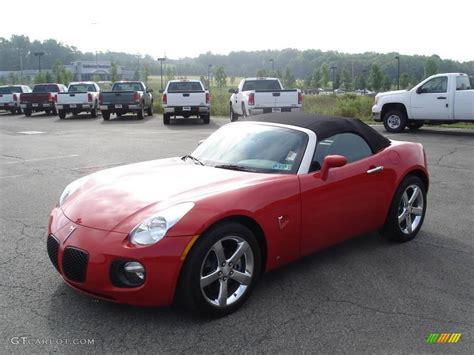 2009 Aggressive Red Pontiac Solstice Gxp Roadster 16112467 Photo 15