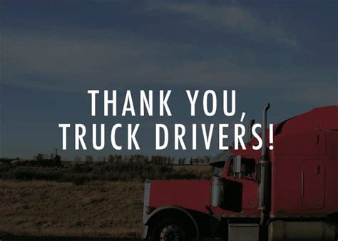 2018 National Truck Driver Appreciation Week Logistically Speaking