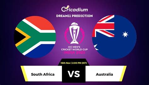 South Africa Vs Australia Clash Of Titans In Icc Odi World Cup 2023
