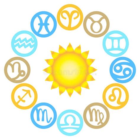 Set Of Sun Signs Stock Vector Illustration Of Decoration 28568756