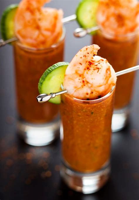 Having no ideas about the appetizers for christmas? Spicy Tomato Shrimp Appetizer - Christmas Party Dinner ...