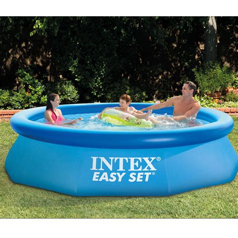 Intex 10 X 30 Easy Set Swimming Pool And 330 Gph Filter