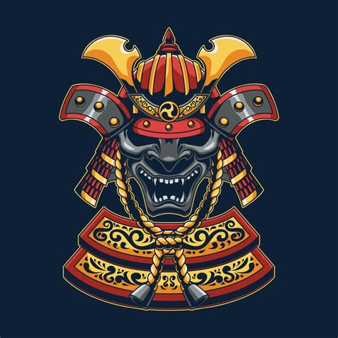 Illustration Of Japanese Samurai Vector Art At Vecteezy