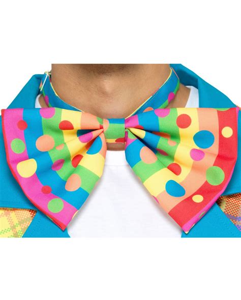 Colorful Clown Bow Tie Clown Costume Accessories Horror