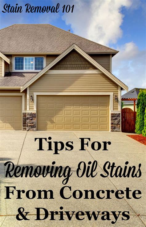 How To Remove Oil Stains From Sealed Concrete At Ramiro Davis Blog