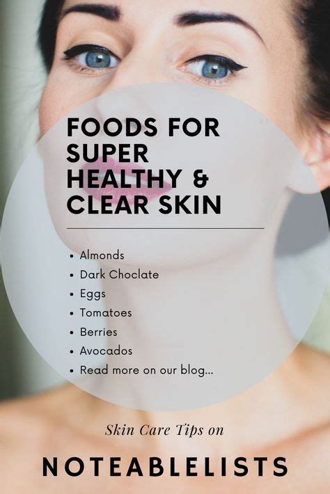 Clean And Clear Skin Skin Care Skin Tips Skin Guide Noteablelists Clear Skin Healthy