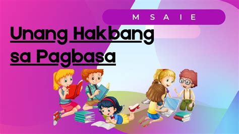 Unang Hakbang Sa Pagbasa Part 2 Pinagsamang Tunog Ng M S A I E