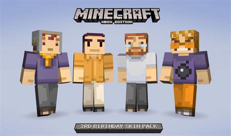 Pack De Skin Gratuit Sur Xbox Actualité Minecraft ⛏️ Fr Minecraft