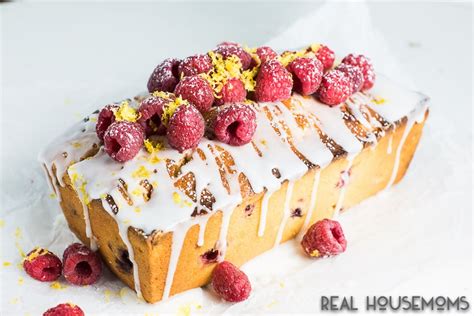 Lemon Raspberry Loaf Cake ⋆ Real Housemoms