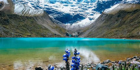 Humantay Lake Cuscos Beautiful Blue Lagoon Peru Hop