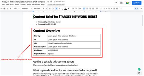 Content Brief Templates 19 Free Downloads And Examples