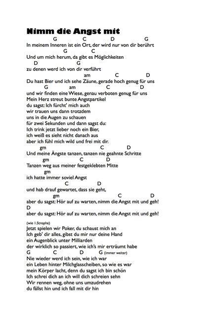 Texte & Chords - Maike Rosa Vogel