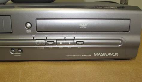 Lot Detail - WATCH VHS & DVD'S! MAGNAVOX DVD/CD PLAYER WITH VIDEO