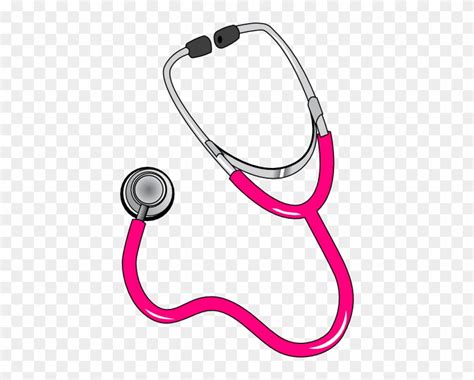 Stethoscope Clip Art Pink Free Transparent Png Clipart Images Download