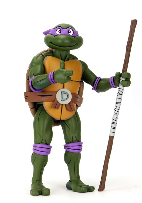 Cartoon Tmnt Donatello 14 Scale Action Figure Teenage Mutant Ninja
