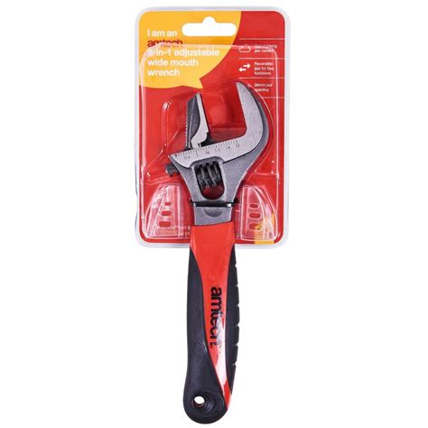 2 In 1 Adjustable Wide Mouth Wrench Amtech