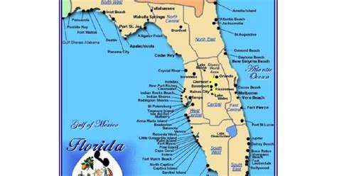 Map Of Florida Gulf Beaches Christelsiesolonanne