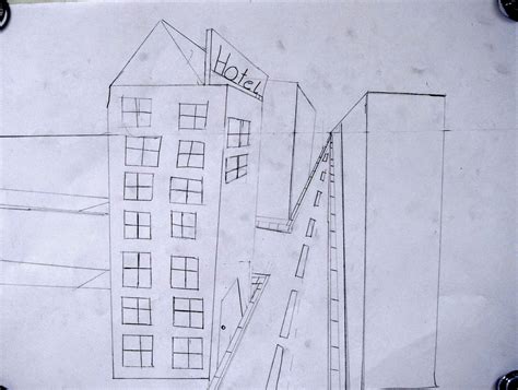 One Point Perspective Streetscapes 20 5th Art With Mrs Nguyen