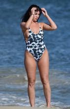 Hayley Fanshaw Nip Slip On The Beach In Spain Aznude
