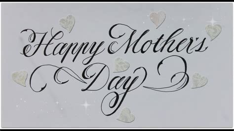 Check spelling or type a new query. cursive fancy letters - how to write Happy Mother´s Day ...
