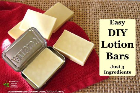 When i was a kid, i thought lotion as a birthday or christmas present was kind of neat because of all the interesting scents. Lotion Bar Recipe - Easy to Make with Just 3 Ingredients!