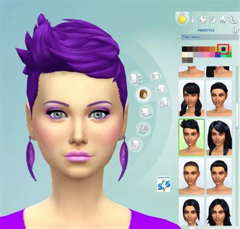 Sims 4 Purple Skin Mod Stplm