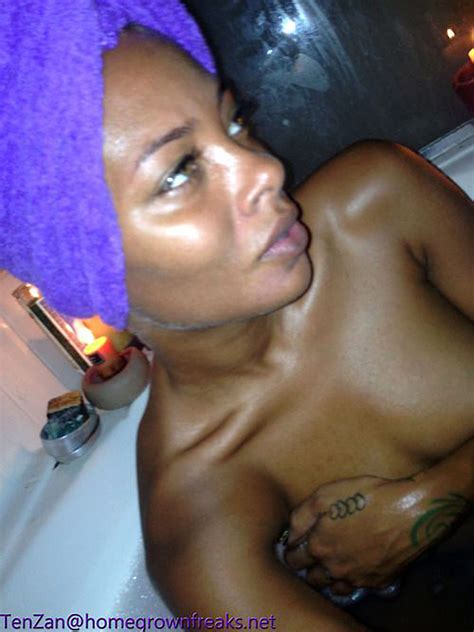 Eva Marcille Nude Private Pics — Ebony Queen Is Bathing