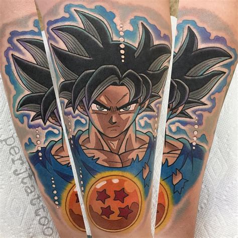 Goku small dragon ball z tattoo. 9,113 Likes, 155 Comments - adam perjatel 亀 (@perjtattoo) on Instagram: "Ultra Instinct from ...