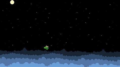 Pixels Pixel Art 8 Bit Moon Stars Video Games Space Dragon