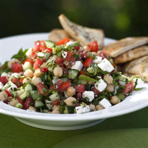 Middle Eastern Vegetable Salad Recipe Delicious Salads Food